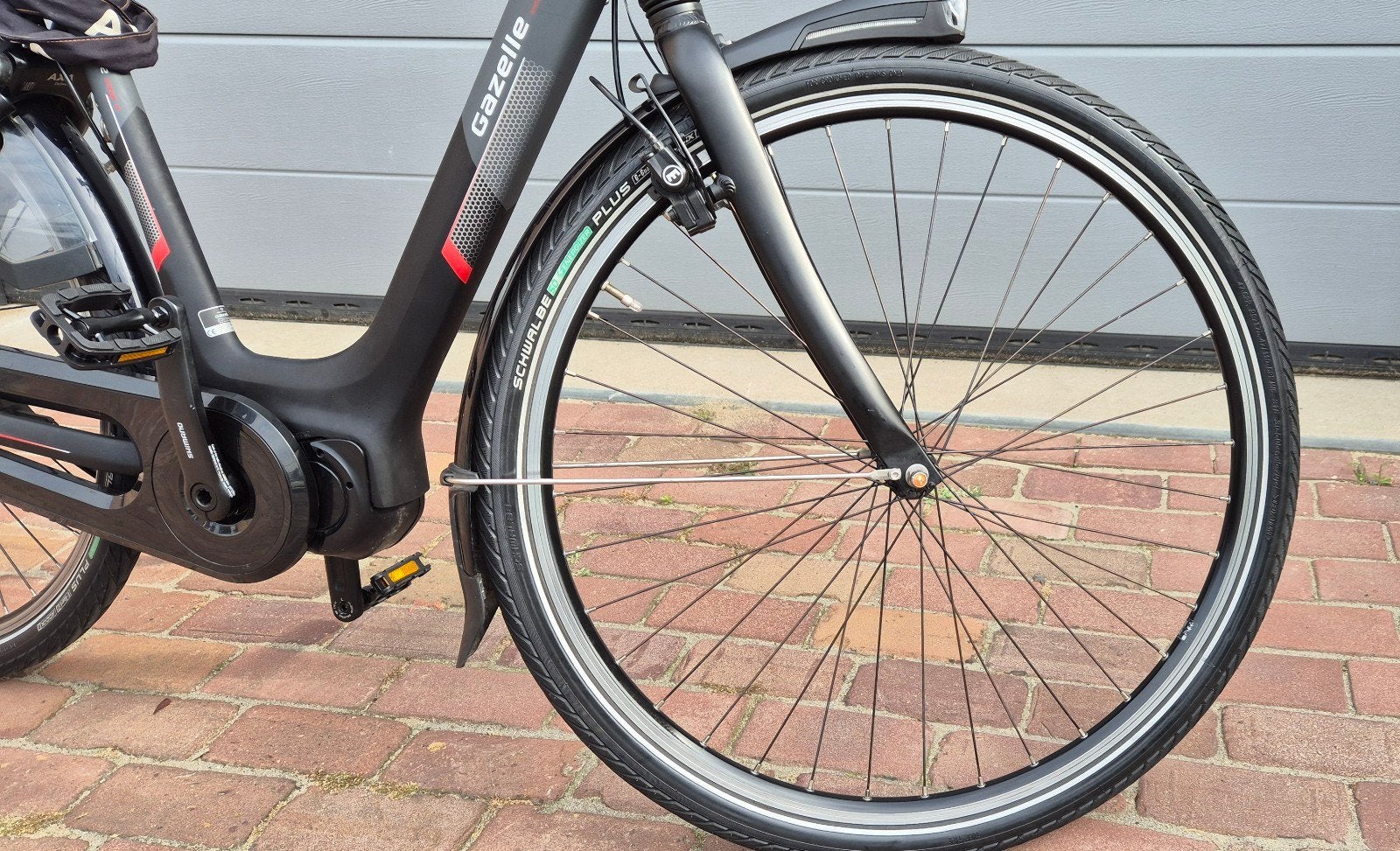 Gazelle Orange C8 HMB | 504Wh Accu | 3797 km | Nette staat, Ophalen, ., Gazelle Orange C8, Zo goed als nieuw