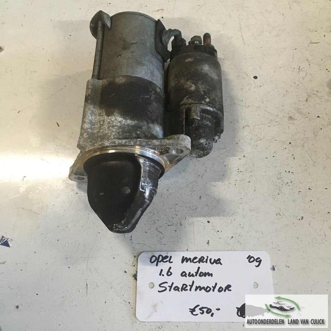Opel Meriva 1.6 autom.  2009  Startmotor, Gebruikt, -, -, Ophalen of Verzenden