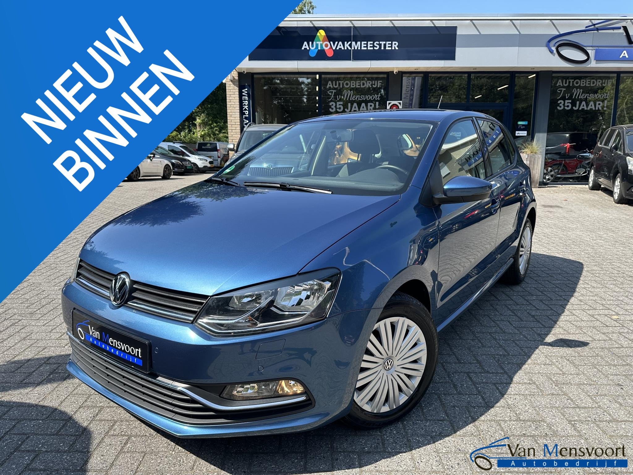 Volkswagen Polo 1.2 TSI 5drs Comfortline 4500KM!|Uniek!|1eEi, Auto's, Stof, Gebruikt, Euro 6, 4 cilinders