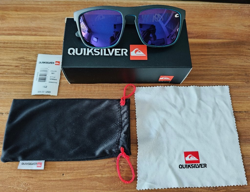Quicksilver Zonnebril Set NIEUW❗, Overige merken, Zonnebril, Overige kleuren, Nieuw