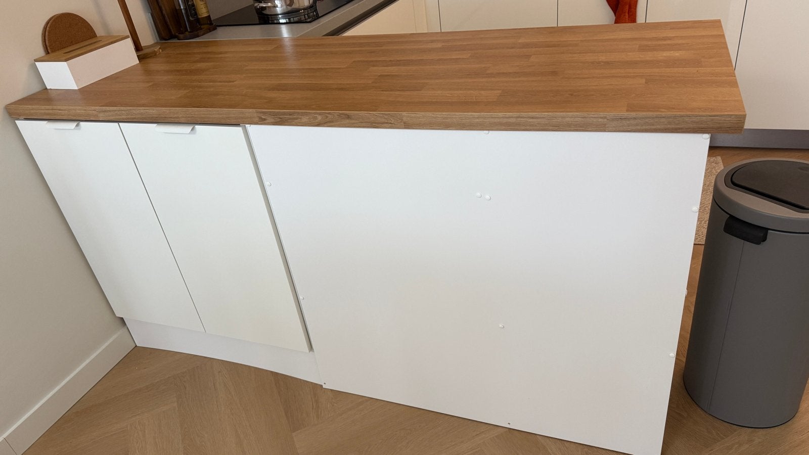 Ikea Keukeneiland, Gebruikt, Wit, Overige typen, Ophalen of Verzenden