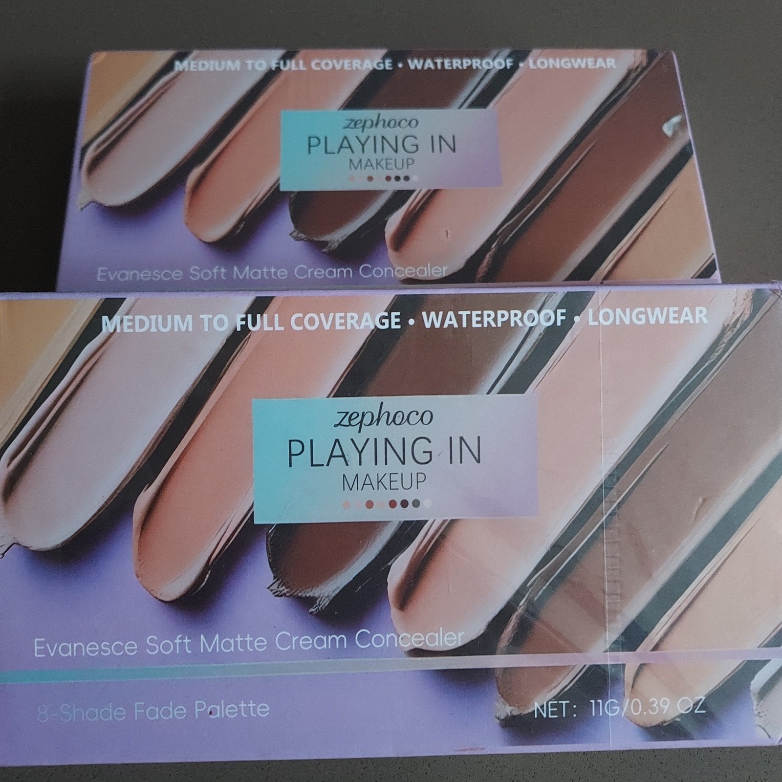 Zephoco Evancesce Soft Matte Cream Concealer 8-Shade Palette, Sieraden, Tassen en Uiterlijk, Uiterlijk | Cosmetica en Make-up