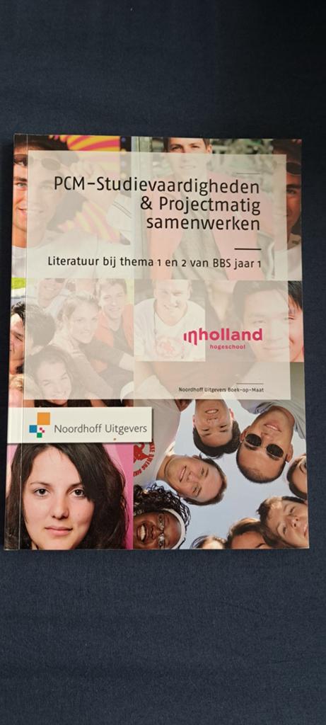 PCM-Studievaardigheden & Projectmatig samenwerken, Boeken, Studieboeken en Cursussen, Zo goed als nieuw, Noordhoff Uitgevers, Gamma