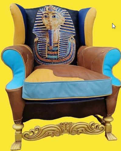 Kunstproject King Tut Anch Amun, Ophalen