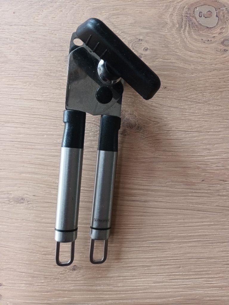 Leifheit blikopener blik opener proline, Ophalen of Verzenden, Gebruikt, Overige merken
