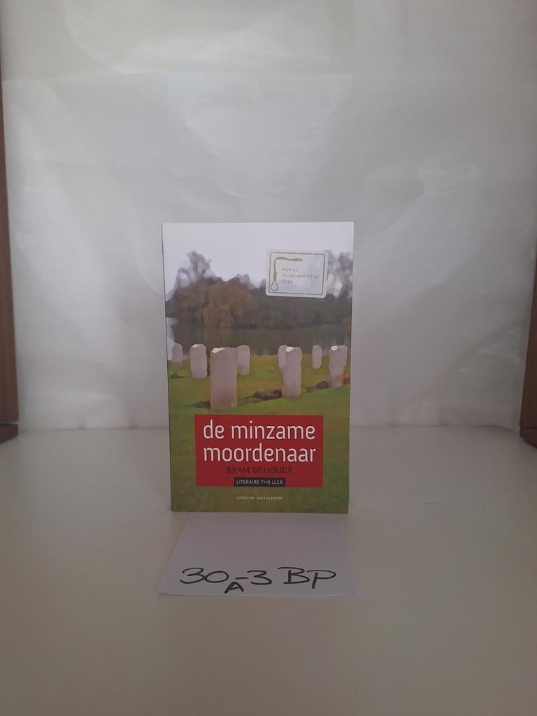 De minzame moordenaar - Bram Deholick, Ophalen of Verzenden