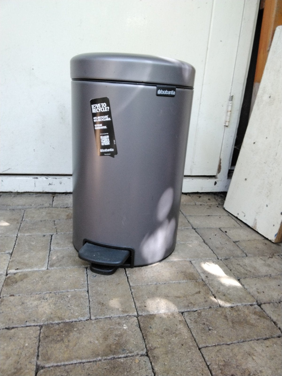 Pedaalemmer Brabantia grijs, Huis en Inrichting, Ophalen of Verzenden