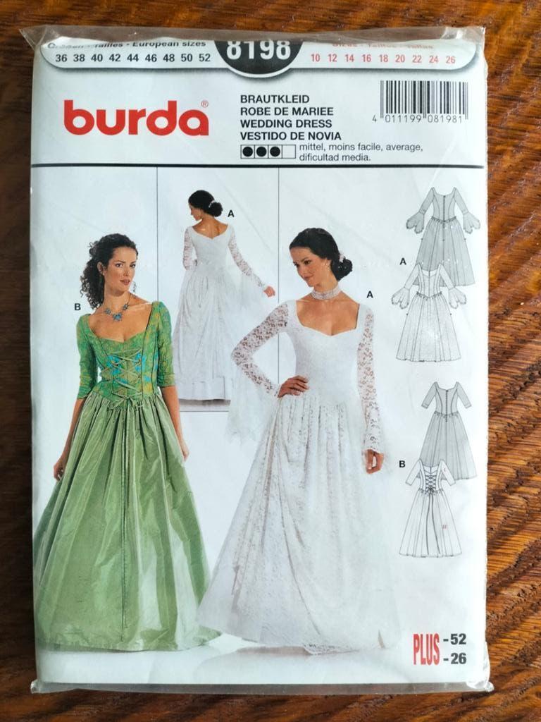 Burda patroon bruidsjurk, Ophalen, Overige typen, Vrouw, Nieuw