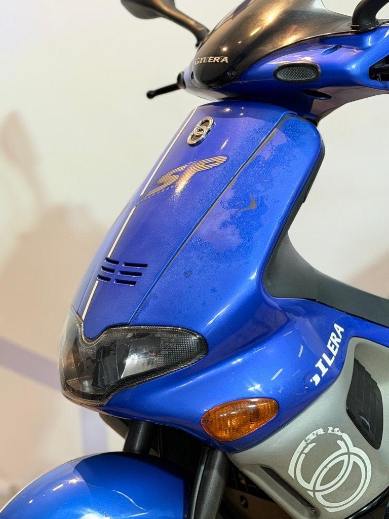 Gilera Runner SP DD 50cc 2000 45km brom scooter blauw/zwart, Overige modellen, Ophalen of Verzenden, Zo goed als nieuw, Info@vlcustomscooters.nl