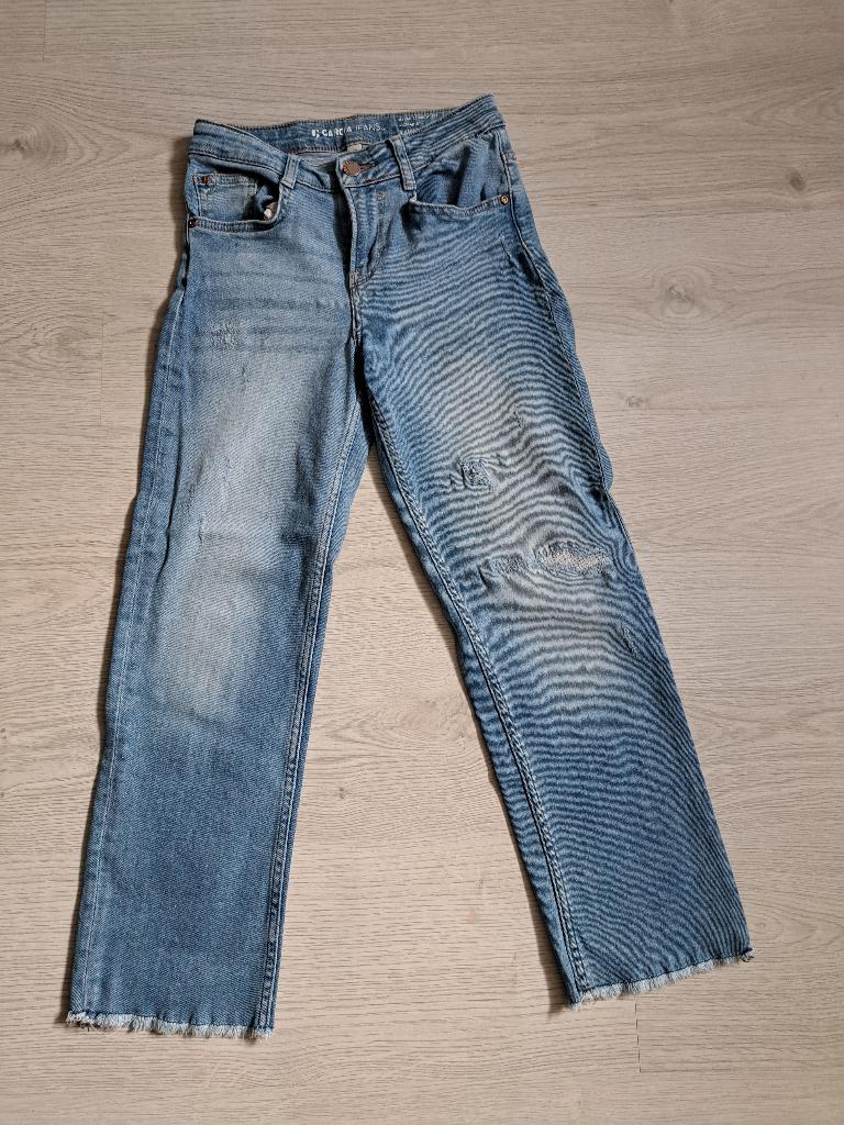 spijkerbroek (Garcia), Broek, Gebruikt, Meisje, Ophalen of Verzenden