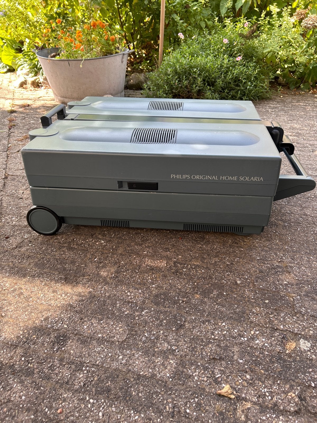 Philips Mobiele Hoogtezon HB 861 - Uitklapbaar Solaria, Witgoed en Apparatuur, Zonnebanken en Gezichtsbruiners, Gebruikt, Overige modellen