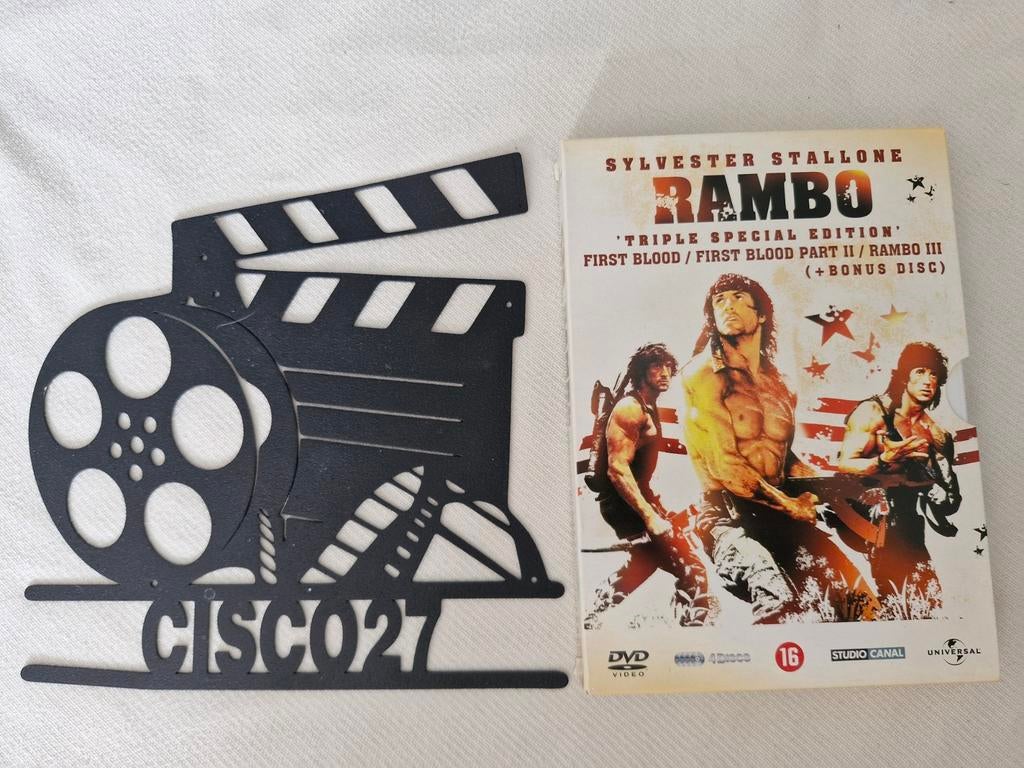 Rambo Triple Special Edition, Vanaf 16 jaar, Boxset, Actie, Ophalen of Verzenden