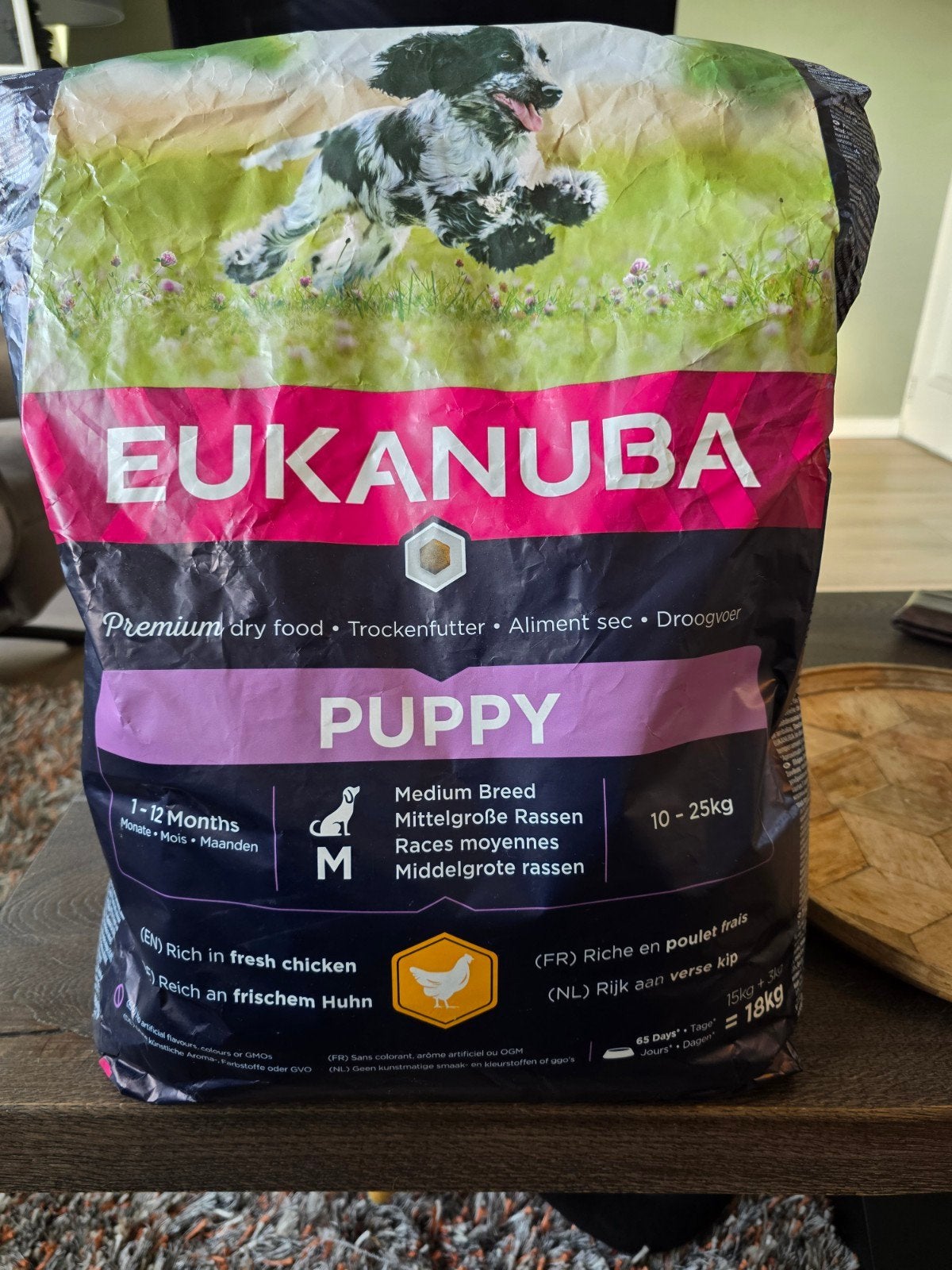 Hondenbrokken Eukanuba Puppy Medium, Ophalen, Hond