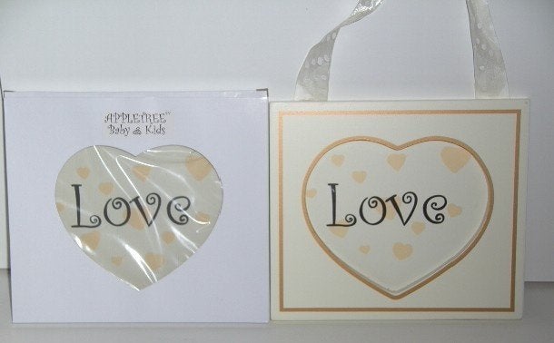 LOVE IVOOR WANDDECORATIE Appletree NIEUW, -, Jongen of Meisje, -, Nieuw