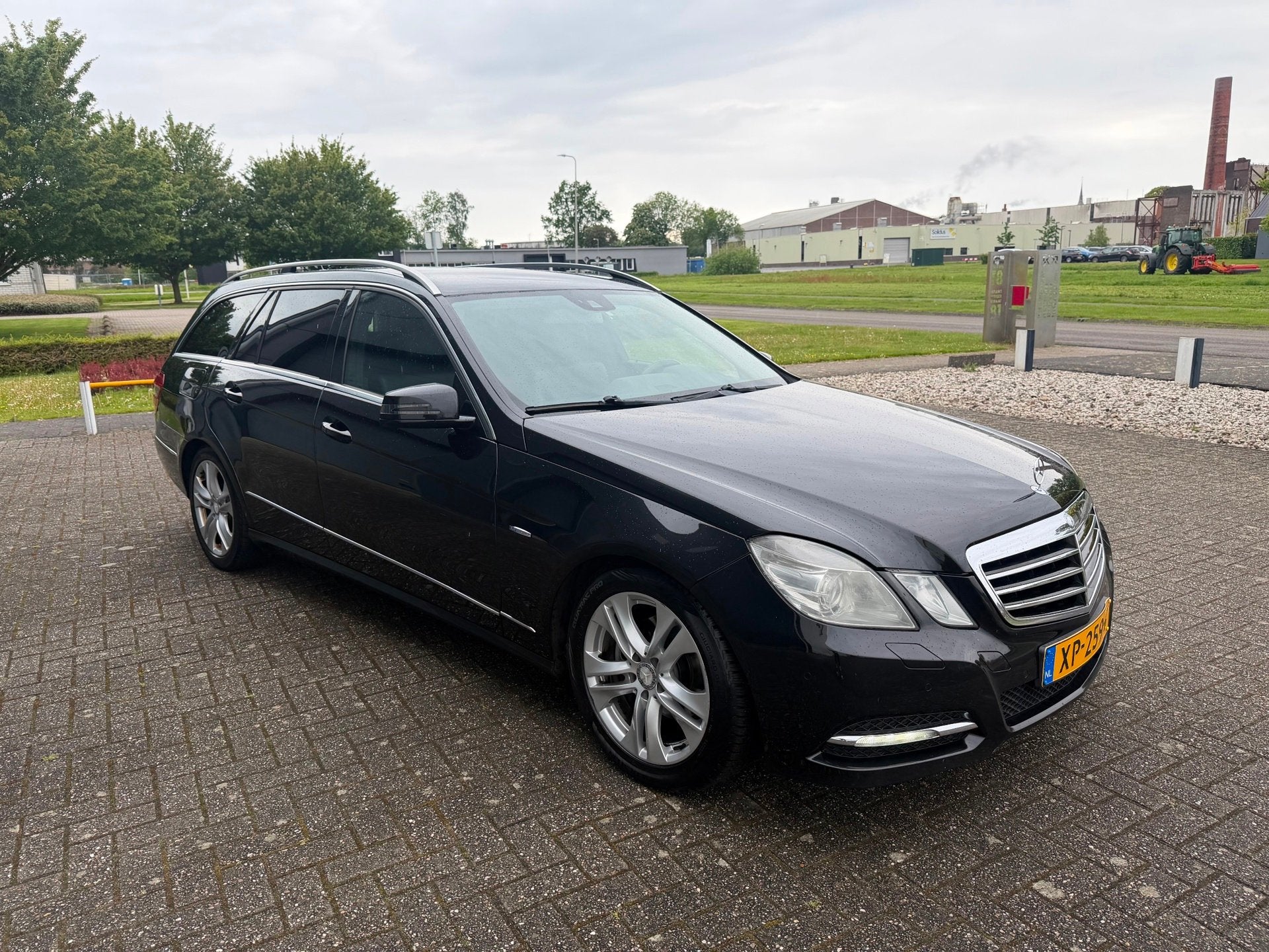 Mercedes-Benz E-klasse Estate 220 CDI Business Class Avantga, Auto's, Euro 5, Achterwielaandrijving, Gebruikt, Zwart