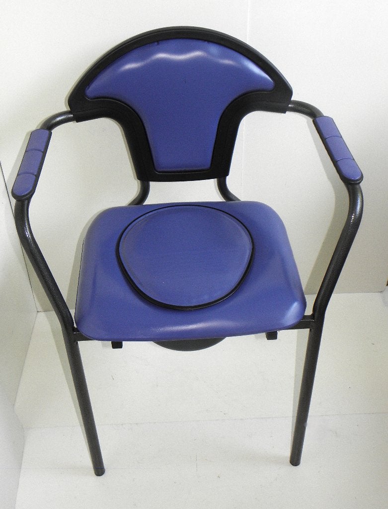 Blue Navy Postoel Toiletstoel - compleet met po, Ophalen of Verzenden, Gebruikt