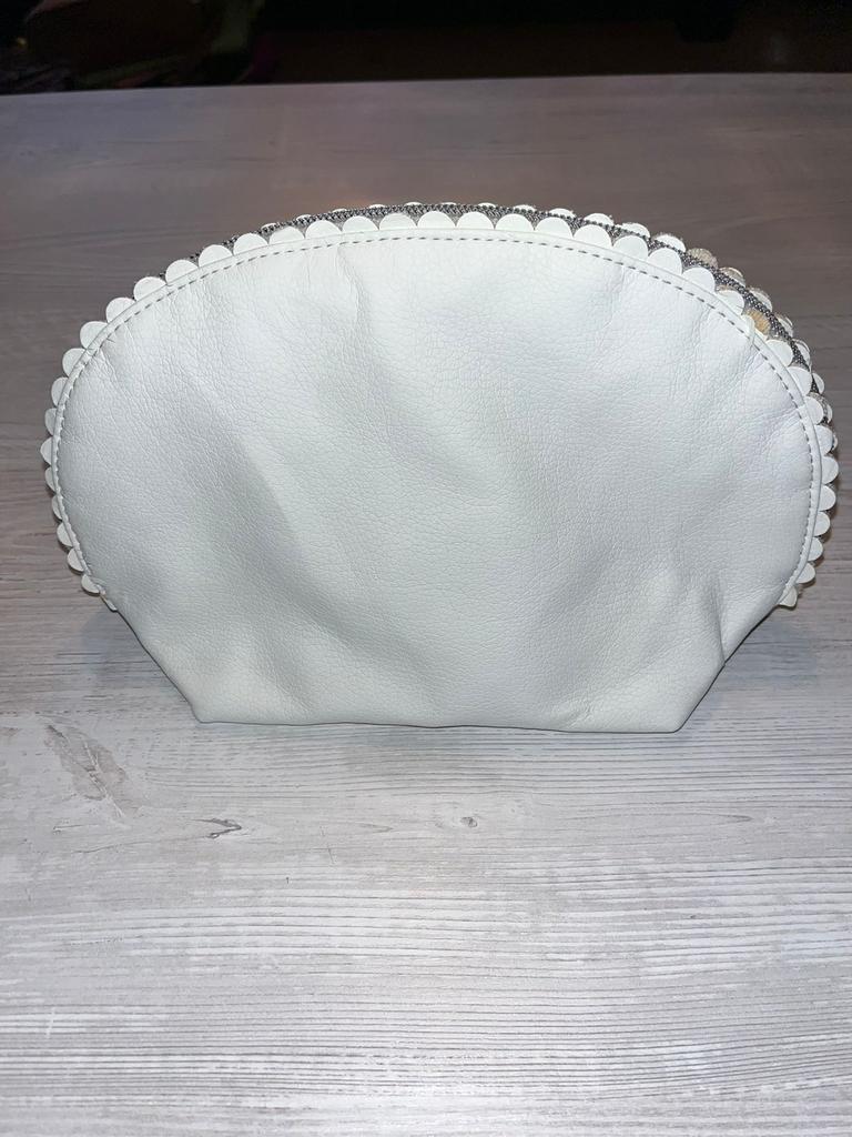 Wit make-up tasje, Ophalen of Verzenden, Zo goed als nieuw, Wit, Dame