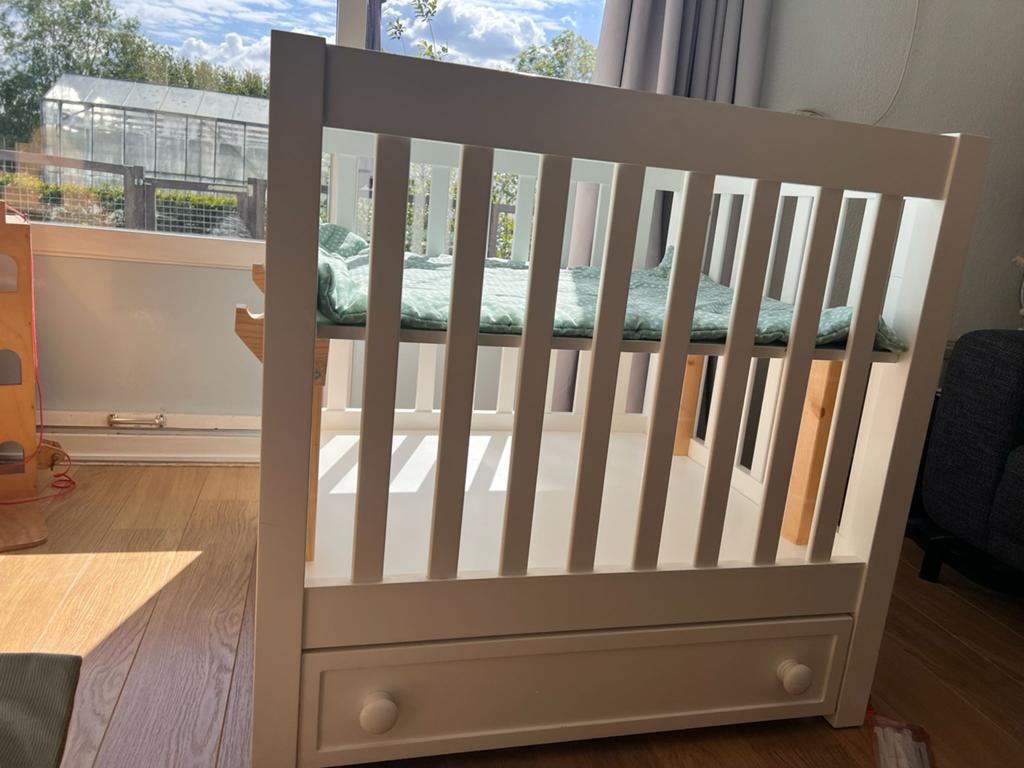 Baby box Woodwork Will, Ophalen, Zo goed als nieuw, Lade