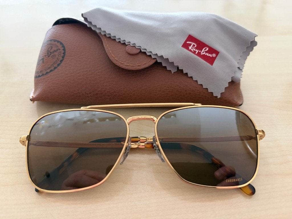 Ray.Ban P Nieuwe Caravan Cromance. Paar keer gedragen., Sieraden, Tassen en Uiterlijk, Zonnebrillen en Brillen | Heren, Ophalen