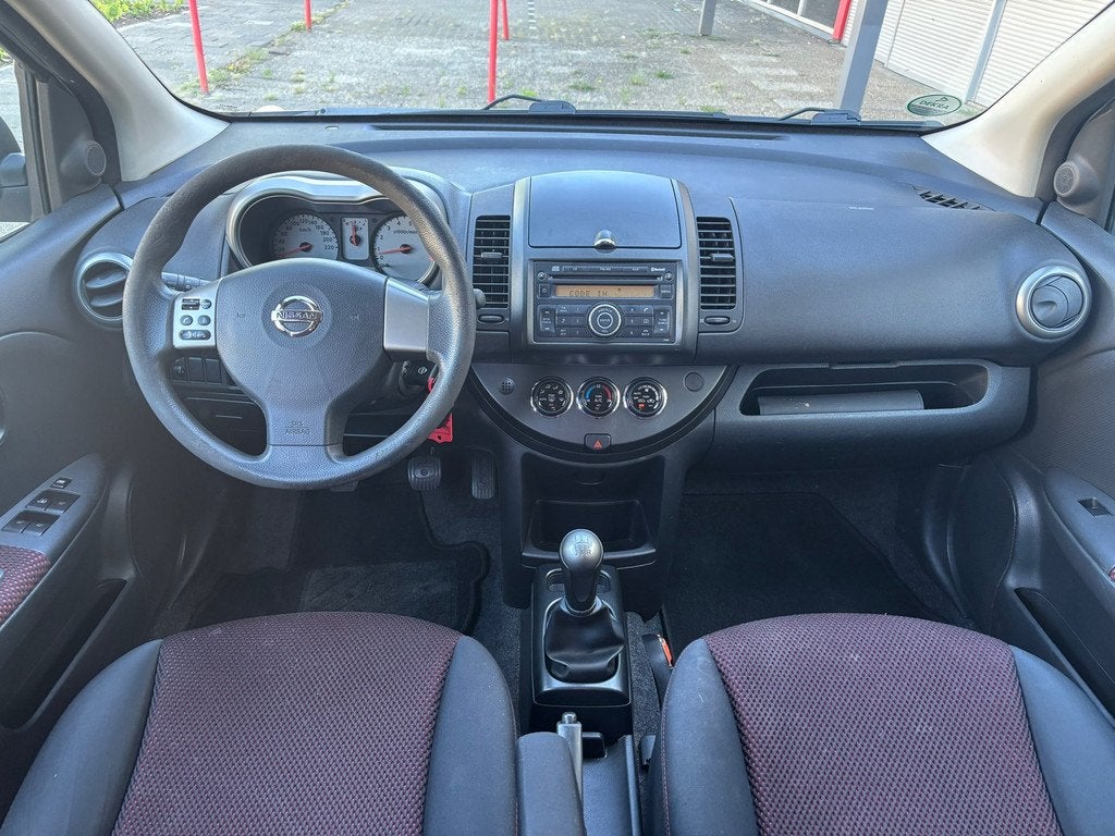 Nissan Note 1.6 Life Pack|Airco|Nap|Bt radio, Voorwielaandrijving, Origineel Nederlands, Handgeschakeld, 1000 kg