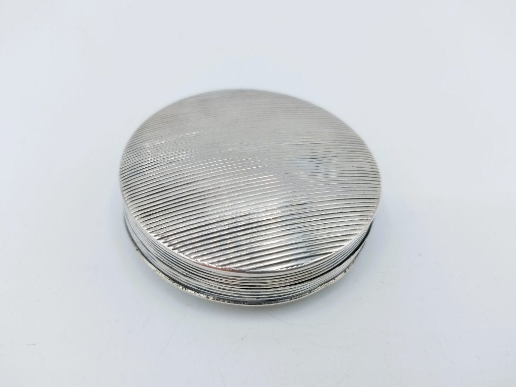Zilveren pepermuntdoosje, A. Kuilenburg, Schoonhoven, 1829, Verzenden, Zilver