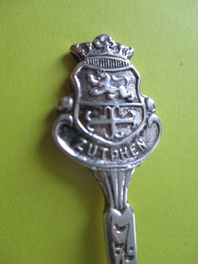 Lepeltje gemeentewapen Zutphen, Ophalen of Verzenden, Zo goed als nieuw
