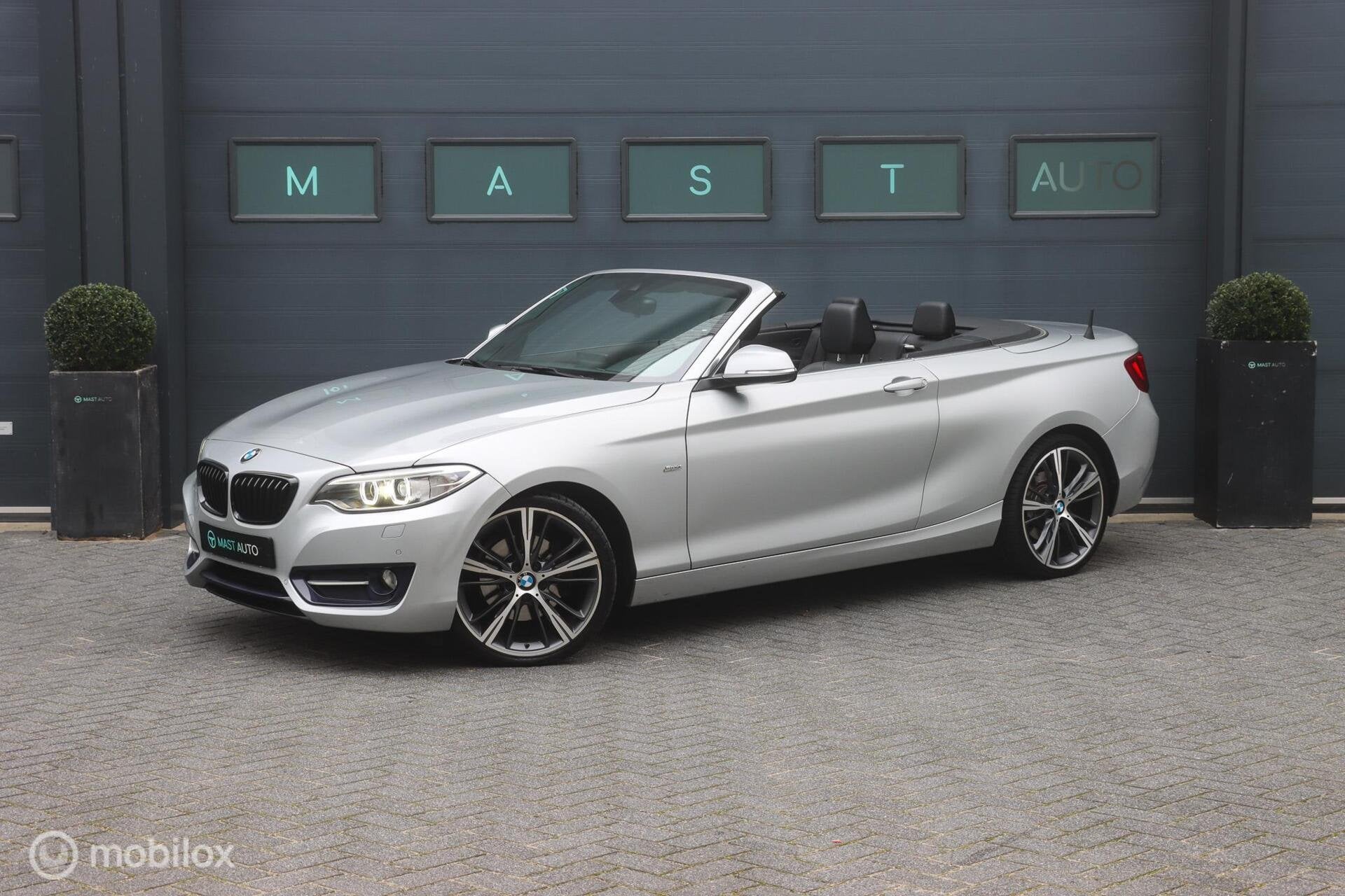 BMW 2-serie Cabrio 220i Sport|Bi-Xenon|LEDER|PDC|AUT|NAP, Auto's, Automaat, Achterwielaandrijving, Gebruikt, 4 cilinders