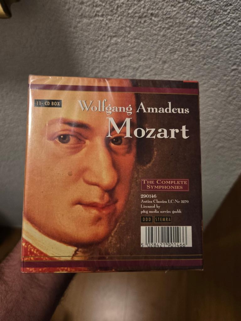 Wolfgang Amadeus Mozart: The Complete Symphonies (11 CD Box), Ophalen of Verzenden