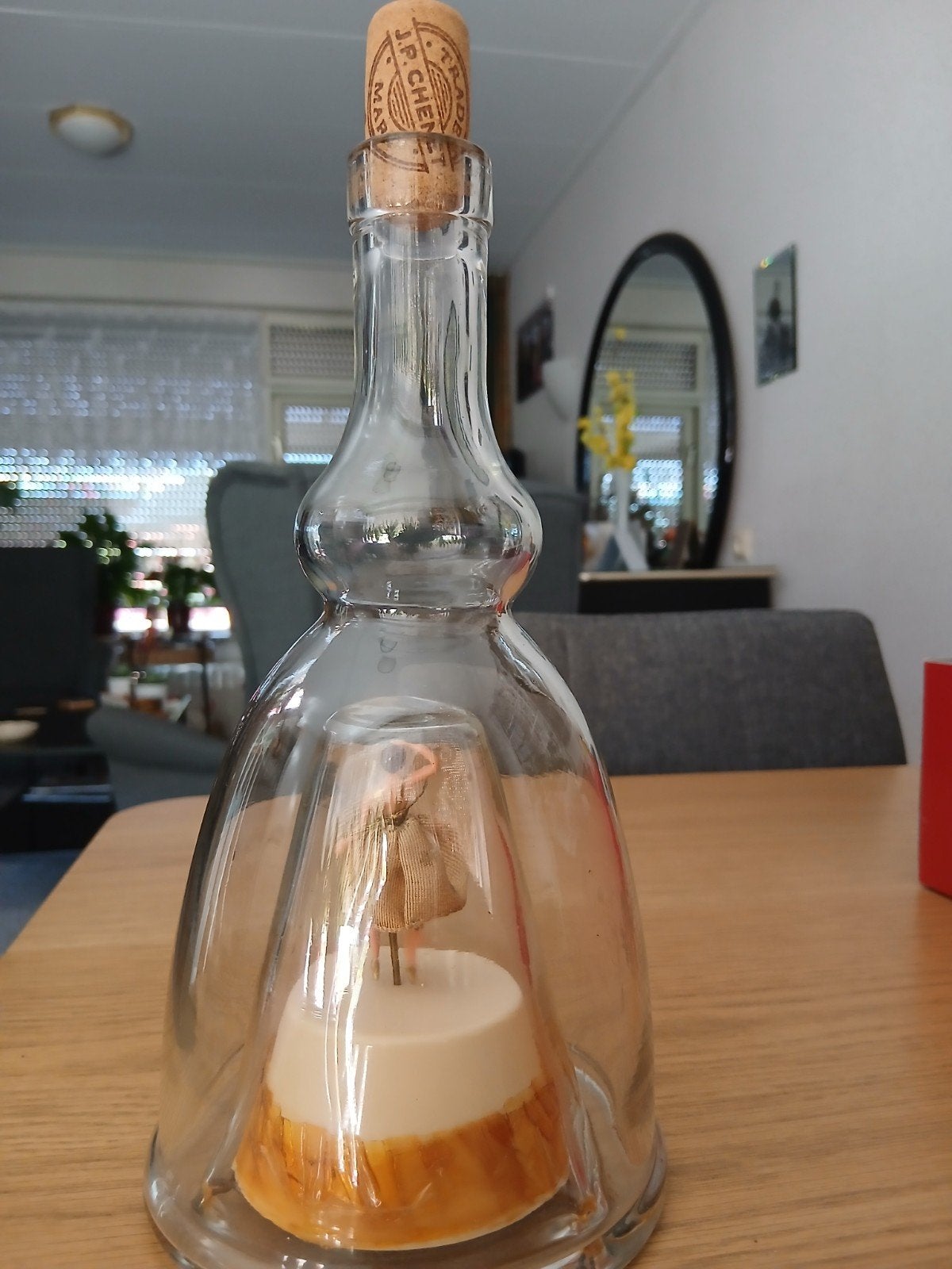 Unieke Speeldoos in Glazen Fles - Muziek onder Water, Ophalen of Verzenden, Gebruikt