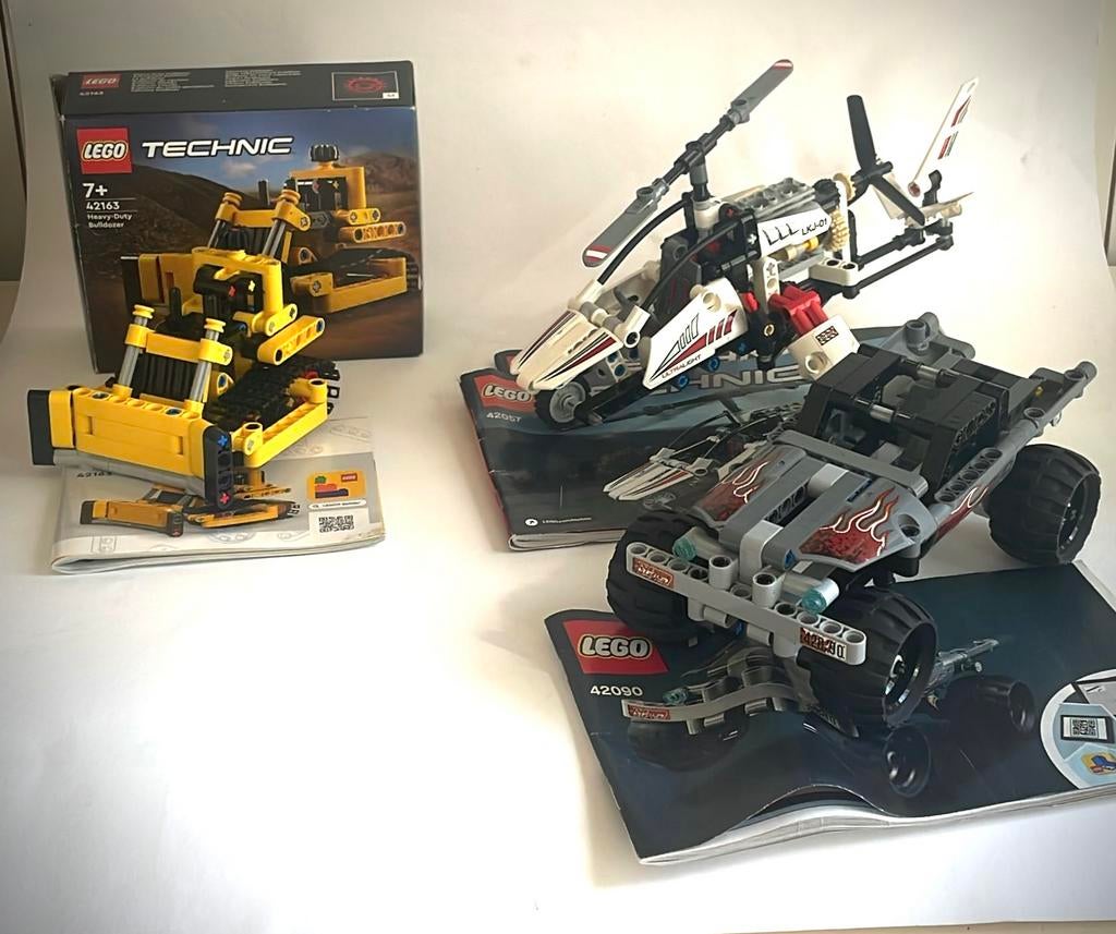 LEGO Technic, 3 sets, Ophalen of Verzenden, Zo goed als nieuw