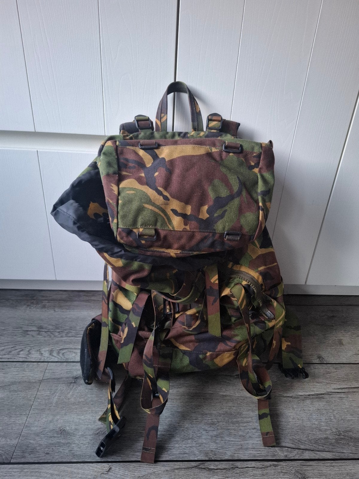 Leger rugzak camouflage - Ideaal voor trekking en outdoor, Gebruikt, 25 tot 40 cm, Ophalen of Verzenden, Trekking