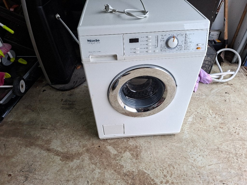 miele wasmachine 1600 toeren, Ophalen, Gebruikt, 1600 toeren of meer, Voorlader