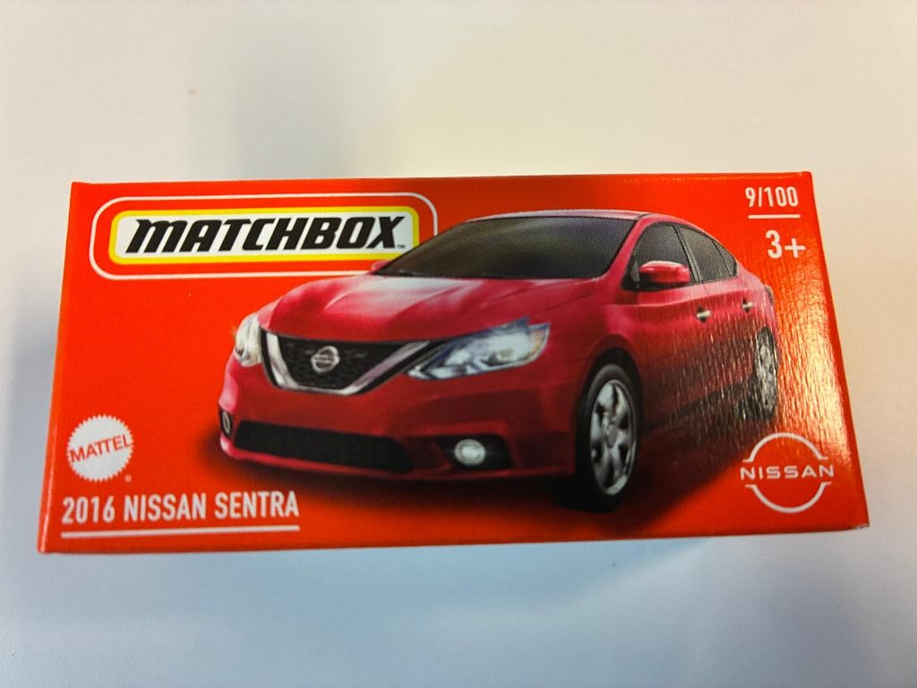 89832: Nissan Sentra - 2016 - Matchbox, Nieuw, Ophalen of Verzenden, Gondel 1, 1186MJ Amstelveen, Service.nl@mattel.com