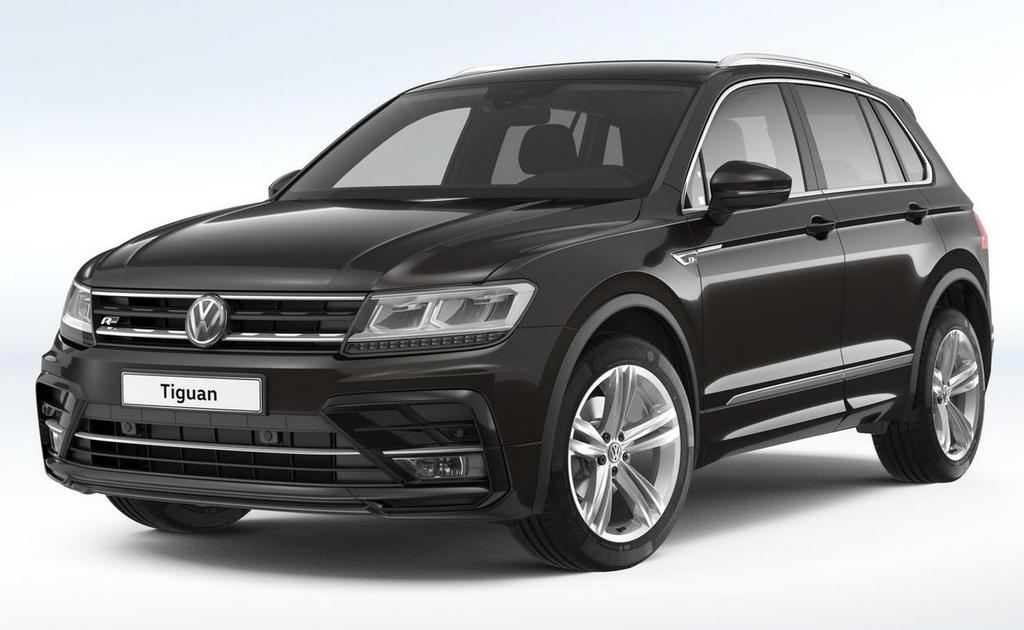 Gezocht: VW Tiguan R-line plaatwerk zwart, Auto-onderdelen, Gebruikt, Ophalen of Verzenden, Motorkap, Volkswagen