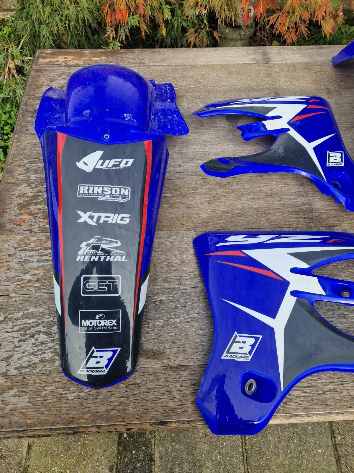 Yamaha YZ250F yz550f Kappenset - R-KITYZF-OEM-507, Motoren, Ophalen, Gebruikt