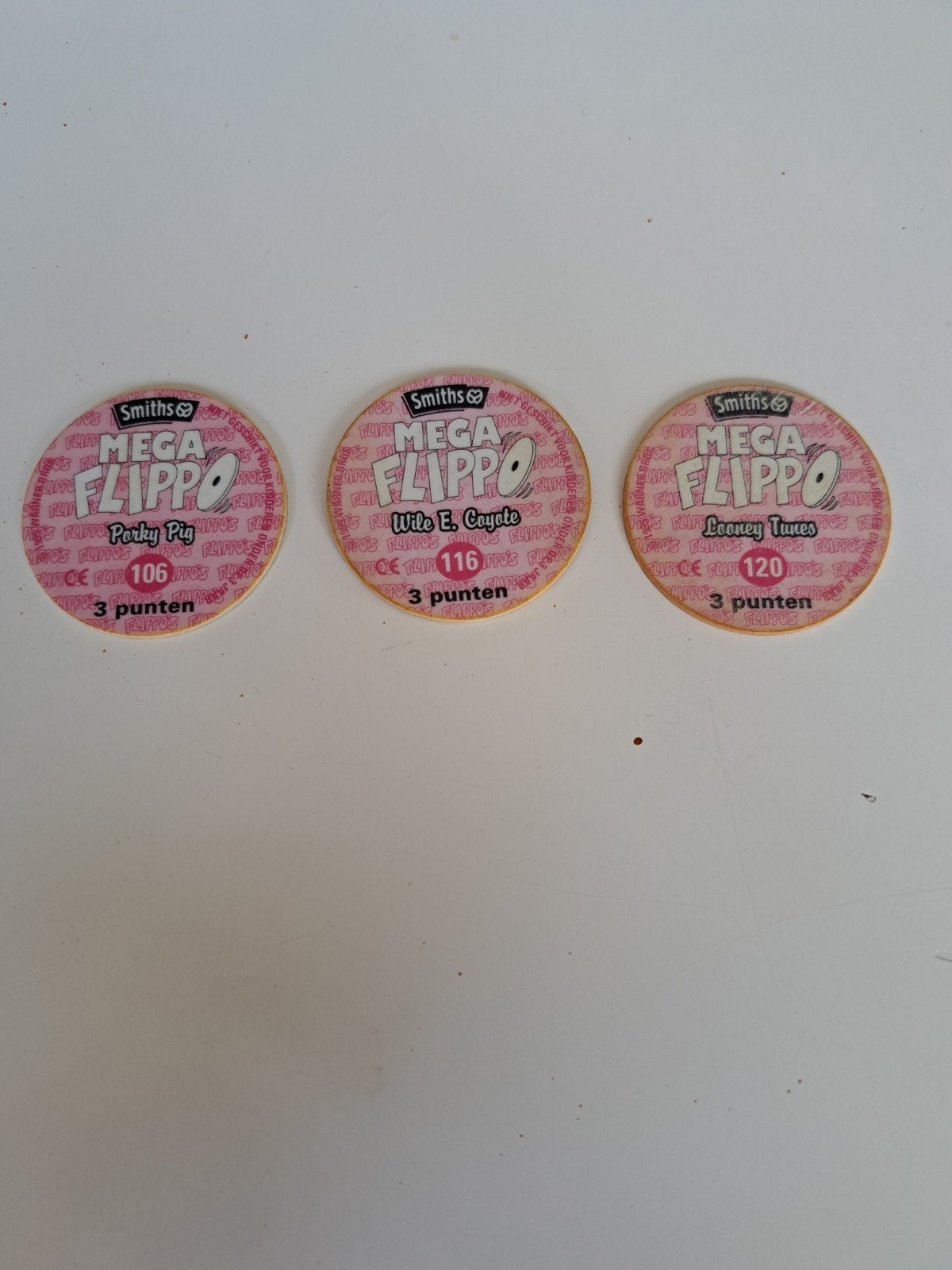 mega flippo's, Ophalen of Verzenden, Mega, Losse flippo's