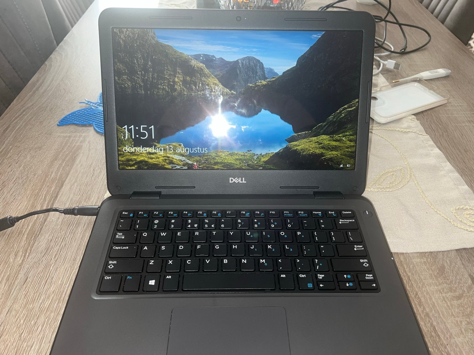 Dell Laptop Met Touchscreen, Ophalen of Verzenden, Gebruikt, 14 inch, Qwerty