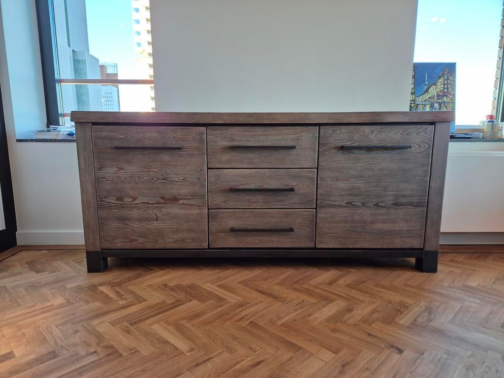 Dressoir Rough van Haco Wonen, Ophalen, Grenenhout, Met deur(en), 150 tot 200 cm