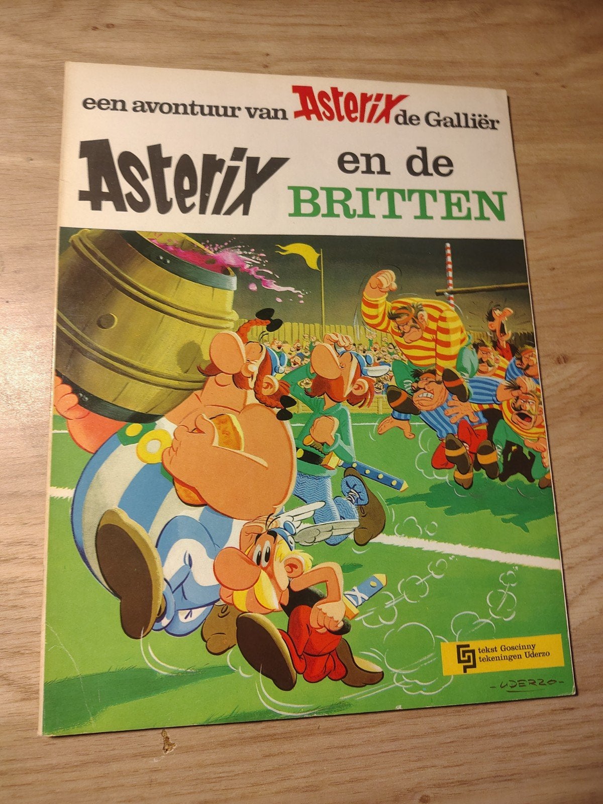 Asterix en de Britten, Eén stripboek, Ophalen of Verzenden, Zo goed als nieuw