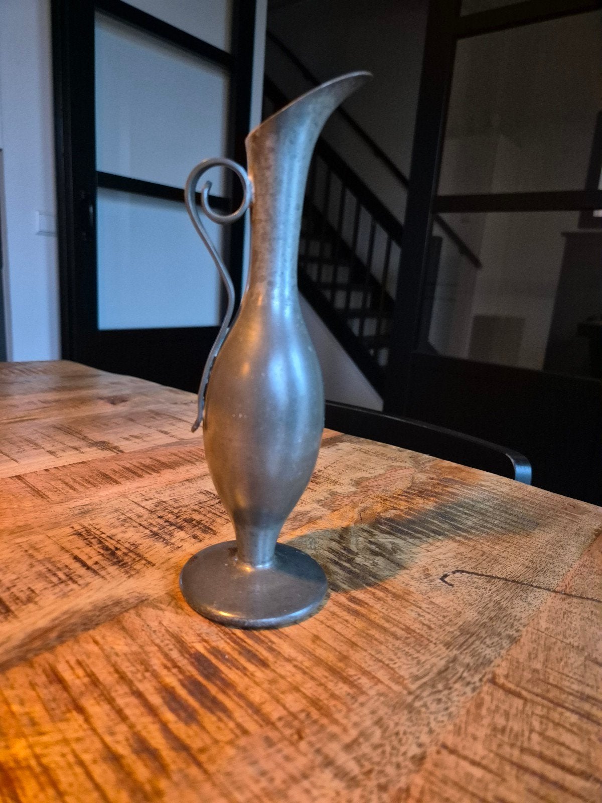 Etain tinnen vaasje, Antiek en Kunst, Antiek | Tin, Ophalen of Verzenden