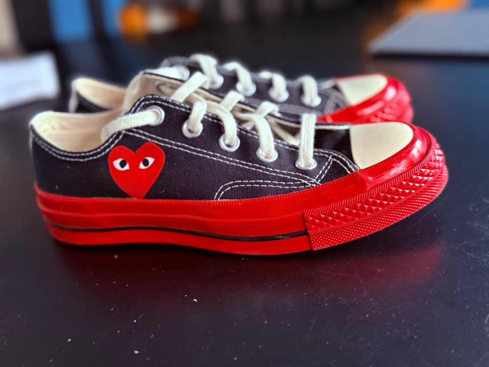 Nieuwe Comme des Garçons PLAY x Converse Chuck 70 sneakers, Kleding | Dames, Ophalen of Verzenden, Nieuw, Zwart, Sneakers of Gympen