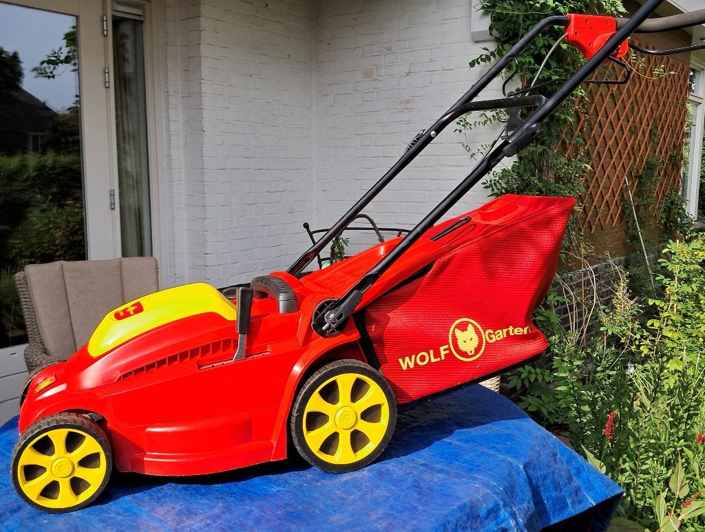 Wolf Garten A340E elektrische grasmaaier met opvangbak, Ophalen, Cirkelmaaier, Elektrische grasmaaier, 30 t/m 39 cm
