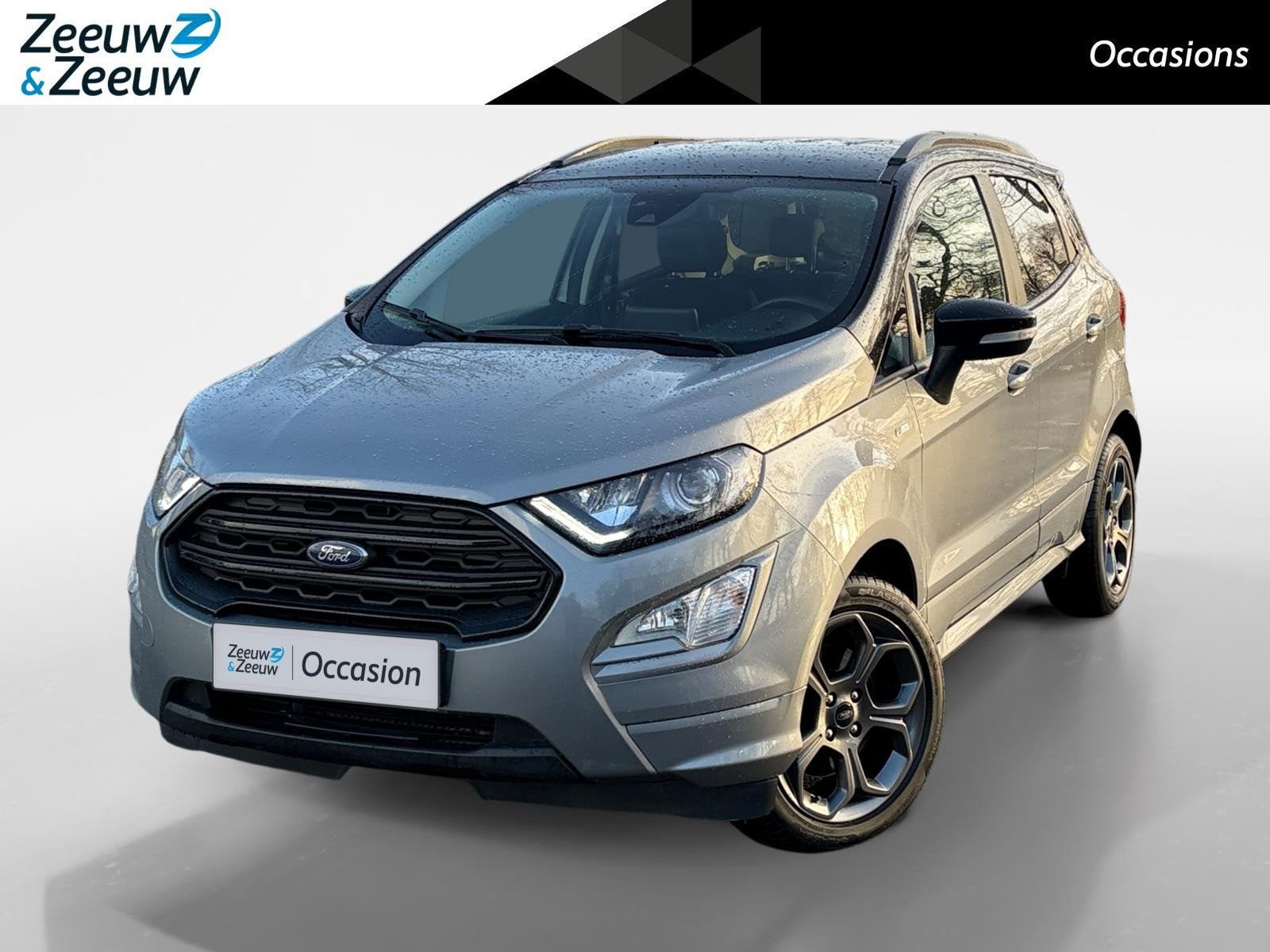 Ford EcoSport 1.0 EcoBoost ST-Line | Zwart dak | Winter Pack, Auto's, Voorwielaandrijving, 12 maanden, 125 pk, Gebruikt