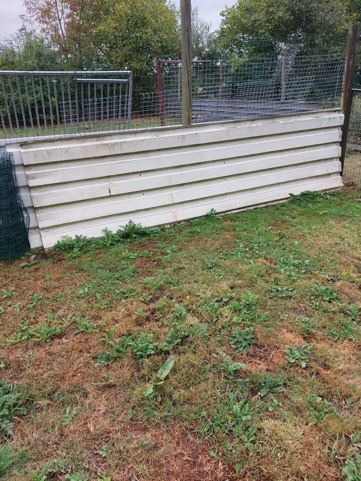 Damwanden (20 stuks) gebruikt als afrastering, Ophalen of Verzenden