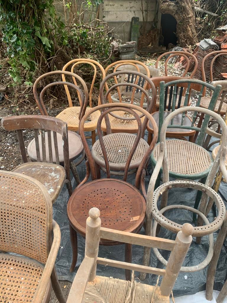 Vintage Thonet stoelen - Opknappers, Ophalen