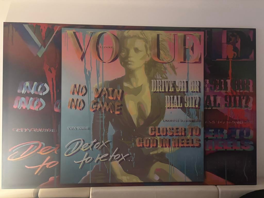 wand doek vogeu, Ophalen