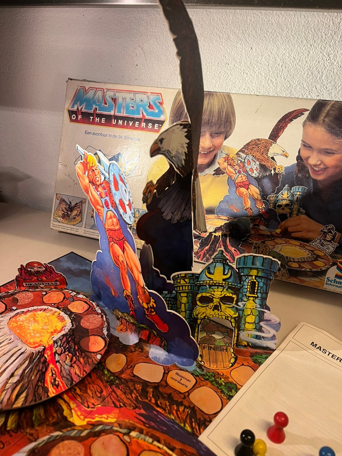 Bordspel Masters of the universe Pop-up, Ophalen of Verzenden, Zo goed als nieuw