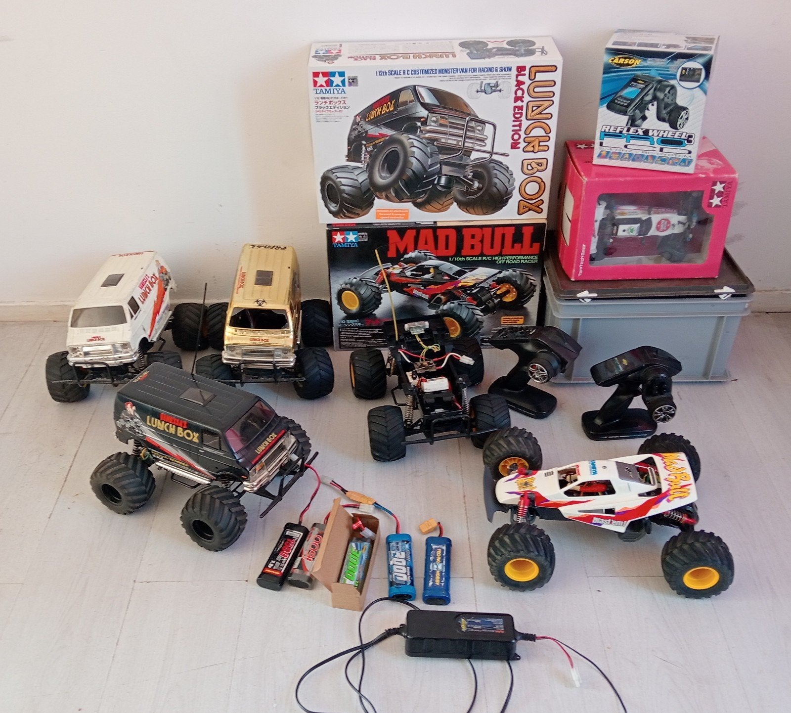 Tamiya Lunchbox RC hobby verzameling, Hobby en Vrije tijd, Ophalen of Verzenden, Onderdeel