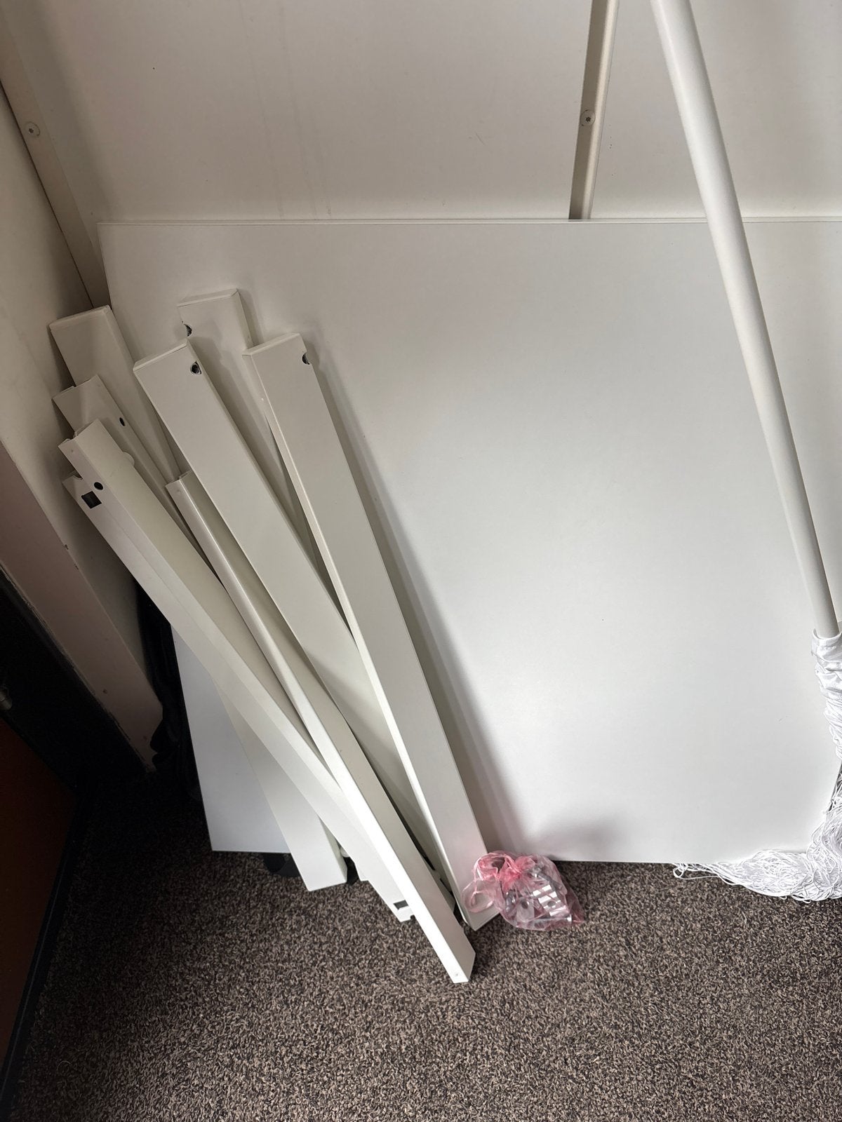 IKEA VIHALS tafel wit - Compact en stijlvol, Ophalen, Gebruikt, Vierkant, Tot twee personen