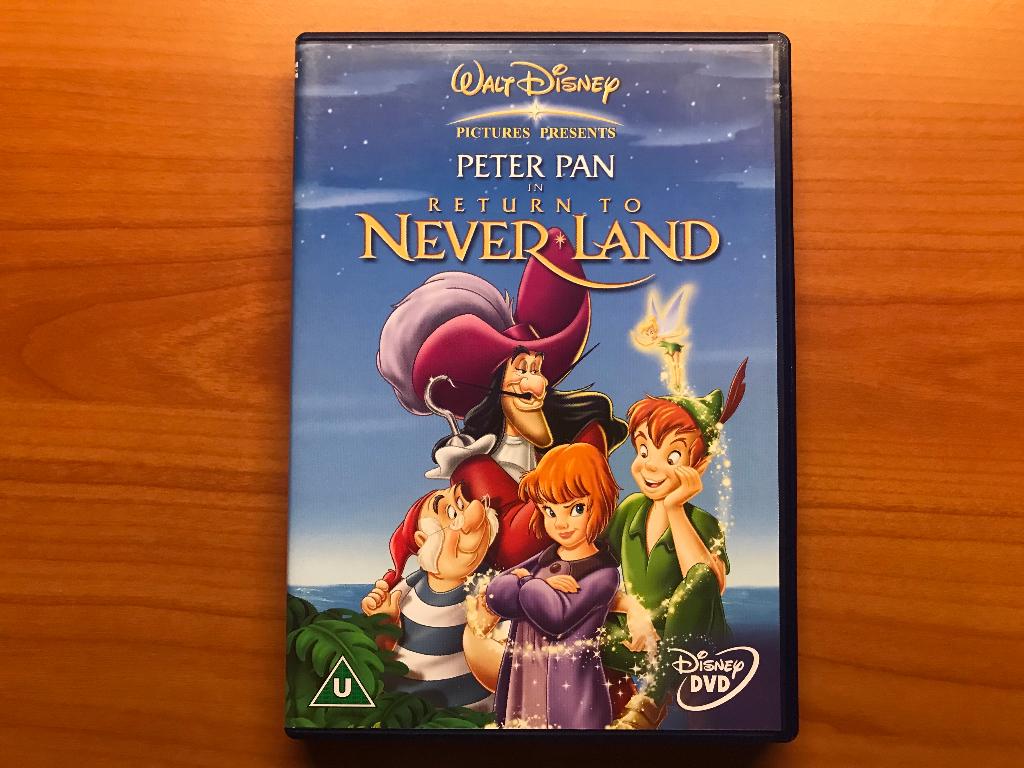 Disney DVD Peter Pan, Return to Neverland (ONLY ENGLISH), Cd's en Dvd's, Alle leeftijden, Ophalen of Verzenden, Zo goed als nieuw